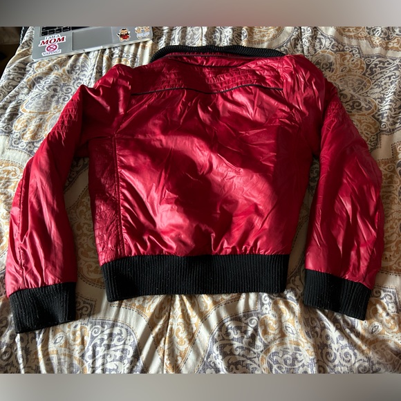 Red jacket ♥️🧥 - Picture 4 of 5